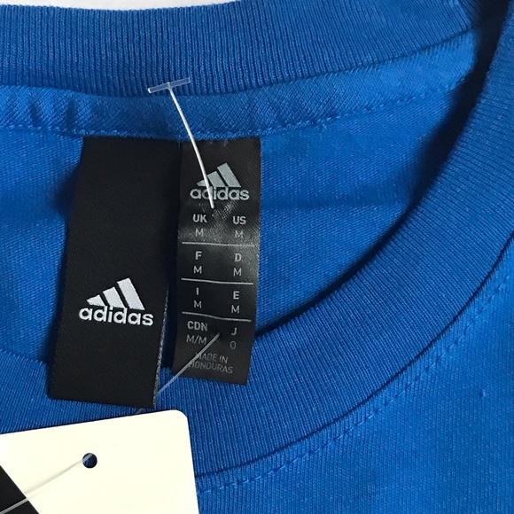 Adidas Men’s The Pack Split T-shirt Blue - Picture 4 of 15